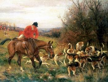 Classical hunting fox, Equestrian and Beautiful Horses, 199., unknow artist